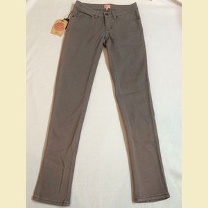 Obey gray over dye jeans 25" small new with tags